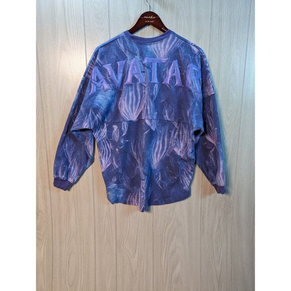 Spirit Jersey Adult Small Disney Avatar Jelly Fish All Over Print Oversize Faded - Picture 3 of 8